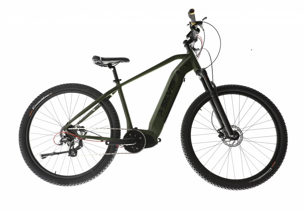 Bicicleta MTB Electrica Silvis Verde