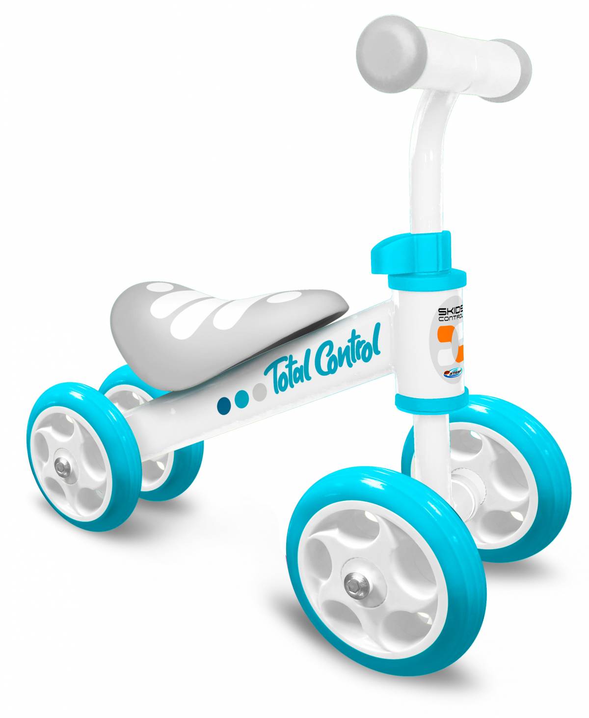 Balance Bike copii 4 roti Skids Control