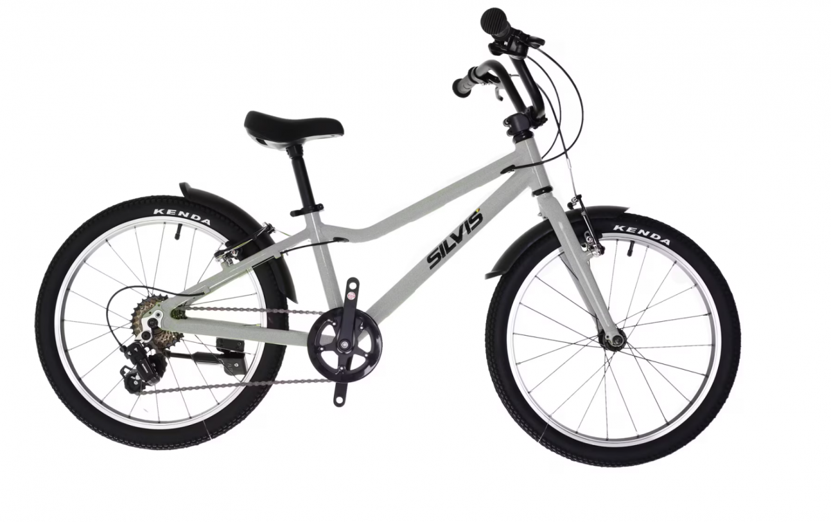 Bicicleta COPII MTB roti 20inch Cadru Aluminiu, Shimano 7 Viteze, Frane V-Brake NEGRU