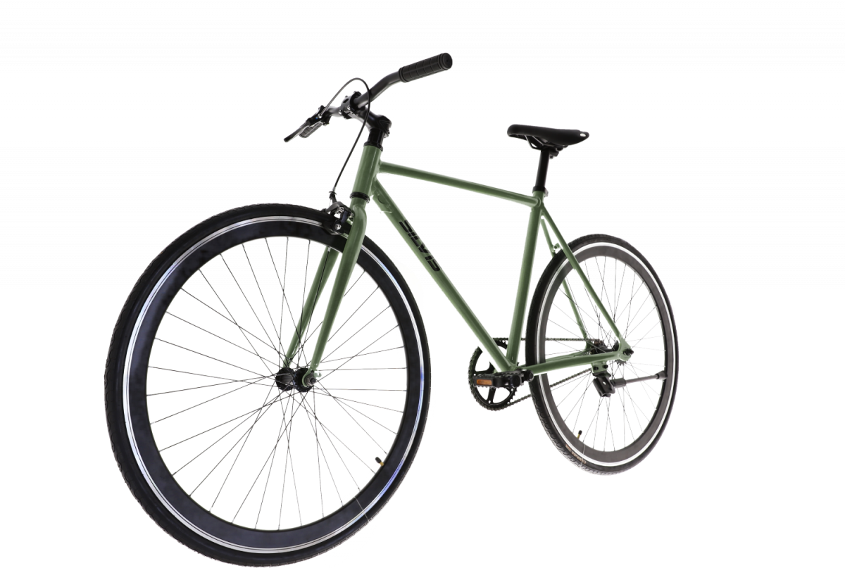 Bicicleta Fixie 1x1 viteze SILVIS 29" Kaki