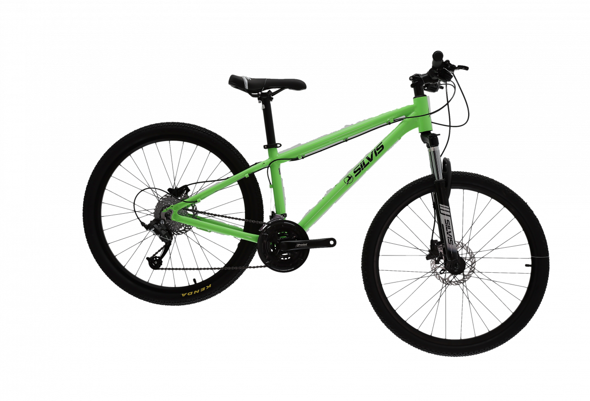 Bicicleta MTB SILVIS 3x8 viteze Roti 26" Neon Green