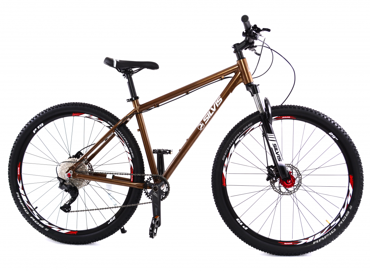Bicicleta MTB SILVIS 3x8 viteze Roti 29" Premium Bronze