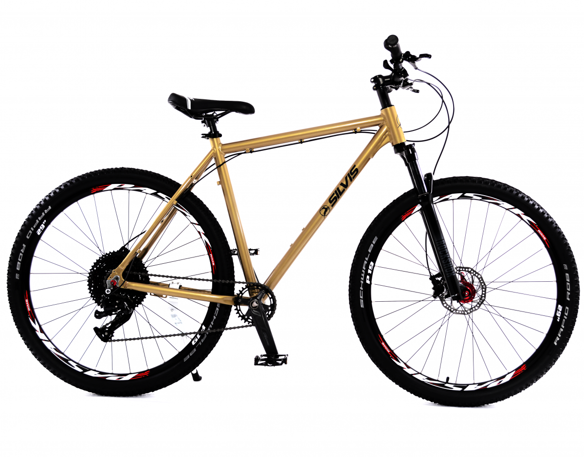 Bicicleta MTB SILVIS 3x8 viteze Roti 27" Premium Gold