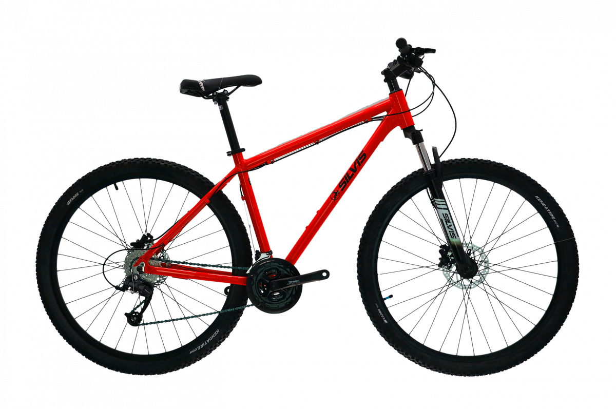 Bicicleta MTB SILVIS Shimano 3x8 viteze Roti 29 Italian Red