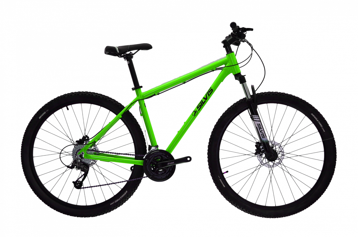 Bicicleta MTB SILVIS Shimano 3x8 viteze Roti 29 Neon Green