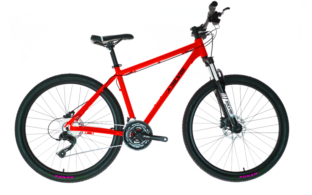 Bicicleta MTB SILVIS Shimano 3x8 viteze Roti 29x36 Italian Red