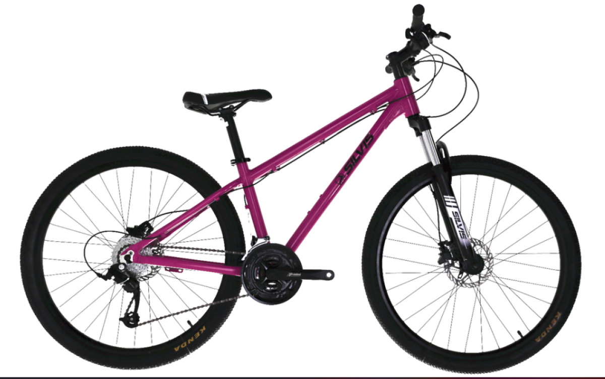 Bicicleta MTB SILVIS  3x8 viteze Roti 26" Crazy Pink