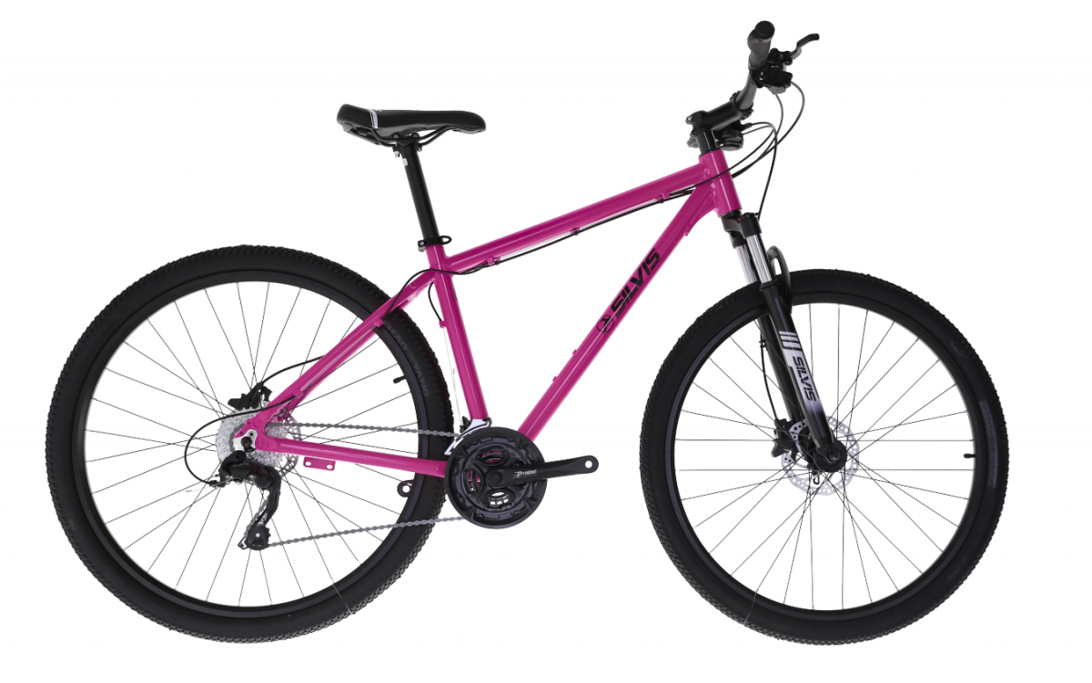 Bicicleta MTB SILVIS  3x8 viteze Roti 27" Crazy Pink