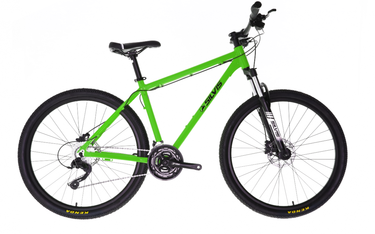 Bicicleta MTB SILVIS  3x8 viteze Roti 27" Neon Green