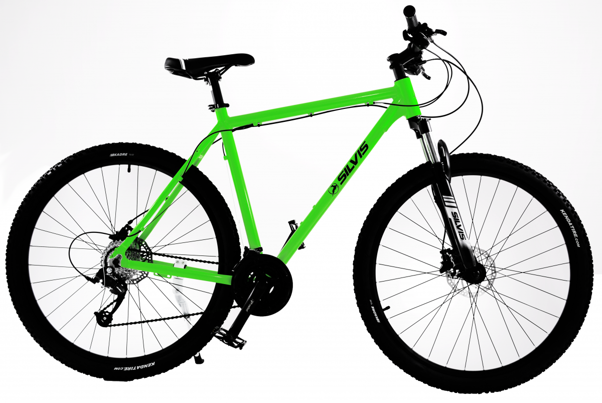 Bicicleta MTB SILVIS  3x8 viteze Roti 29" Neon Green