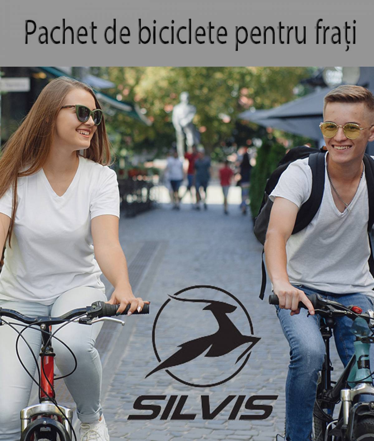 Pachet Siblings, Pachet 2 x Biciclete MTB Silvis - discount suplimentar 700 lei