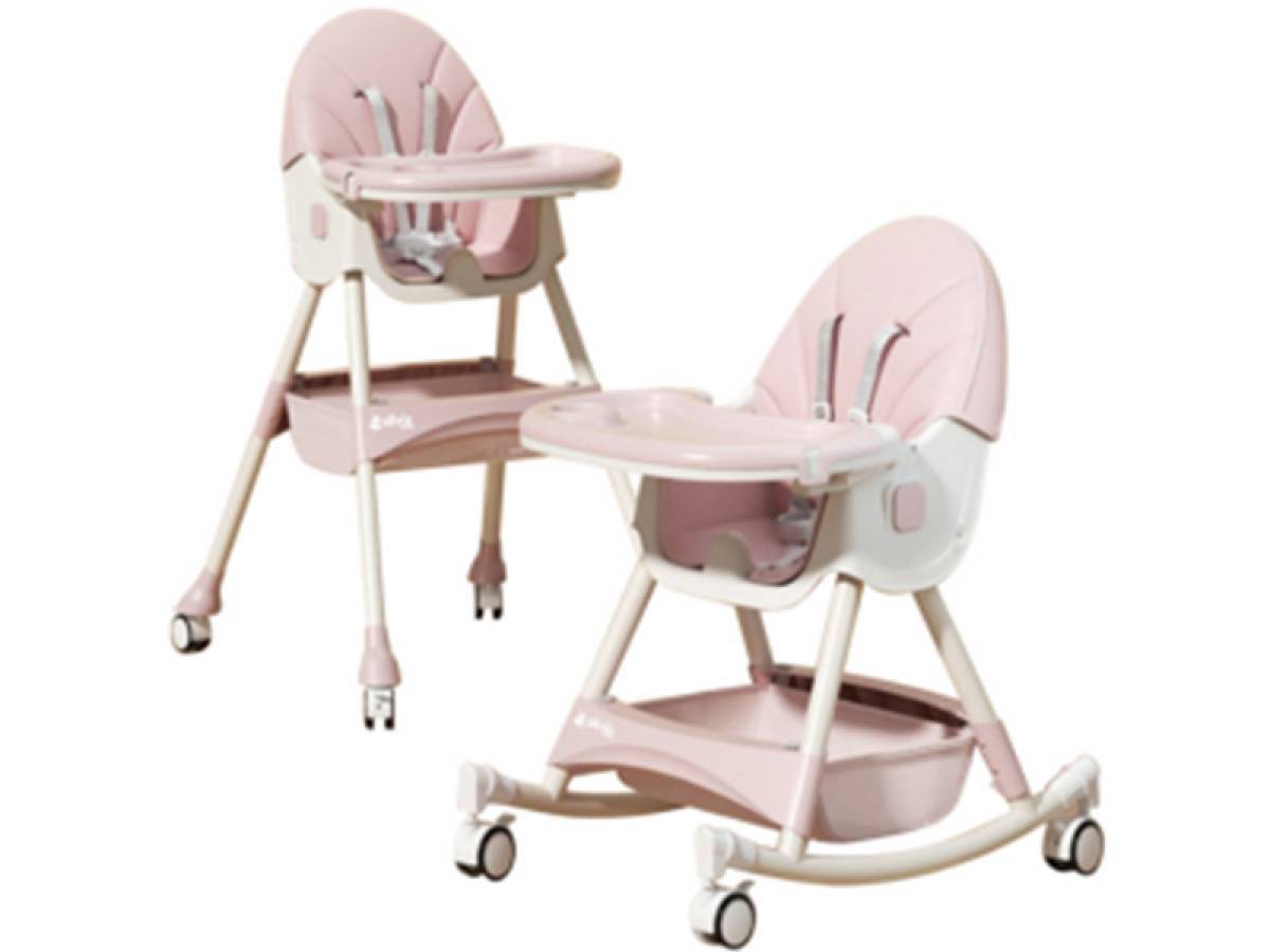 Scaun pentru copii Silvis 3 in 1: scaun inalt pentru copii / scaun pentru masa / balansoar