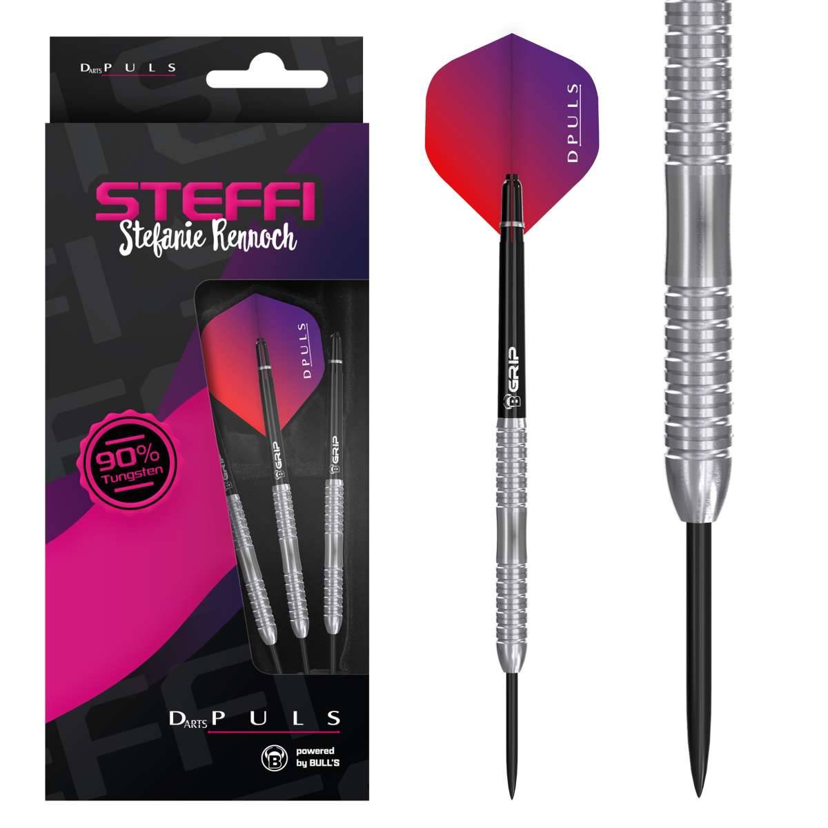 Set darts DPuls Steffi, otel, 23 g