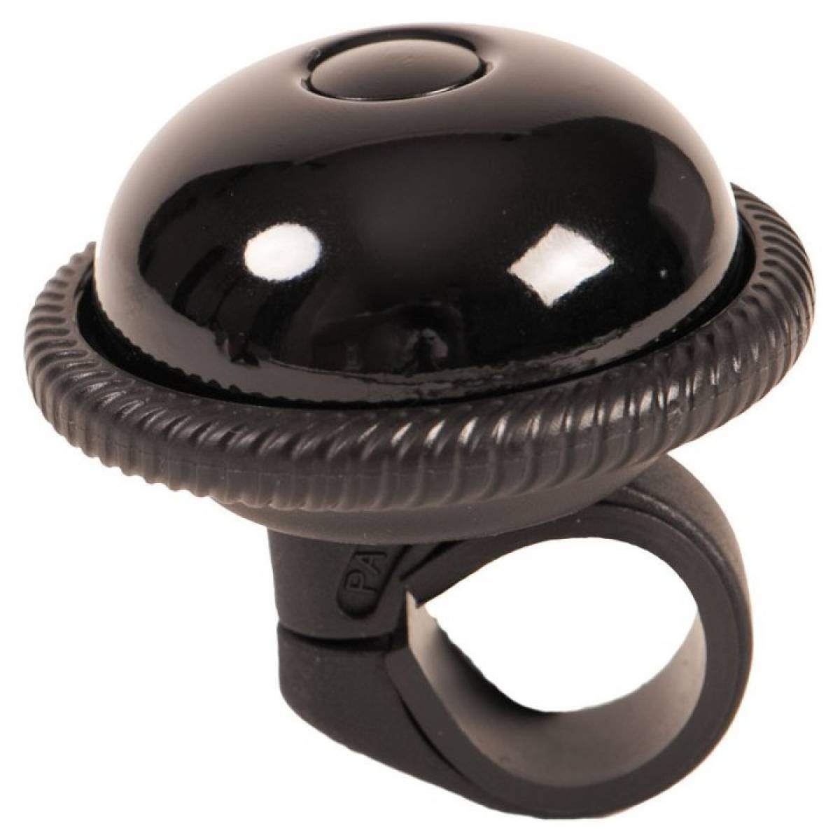 Sonerie pentru Bicicleta din Aluminiu, Diametru 60 mm, Neagra