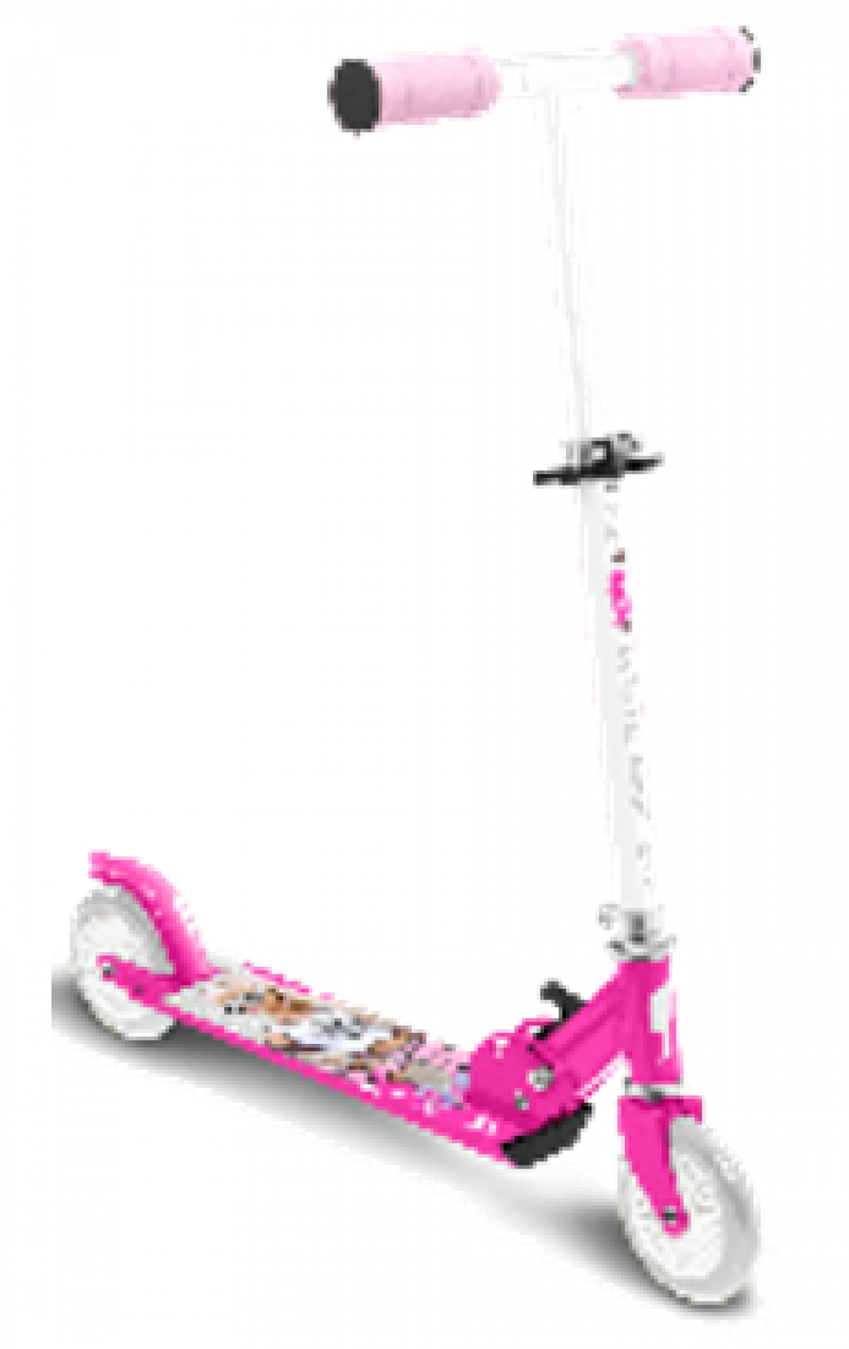 Trotineta pliabila copii Barbie