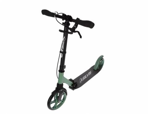 Trotineta urbana cu roti 200 mm PU, cadru metalic aluminiu si otel, platforma aluminiu, ghidon TPR